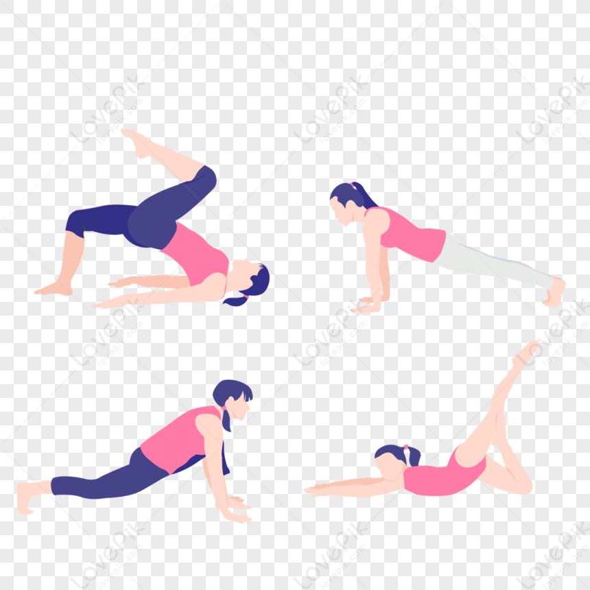 Free Vector | International yoga day hand drawn flat yoga poses collection  | Mountain pose yoga, Yoga day, International yoga day