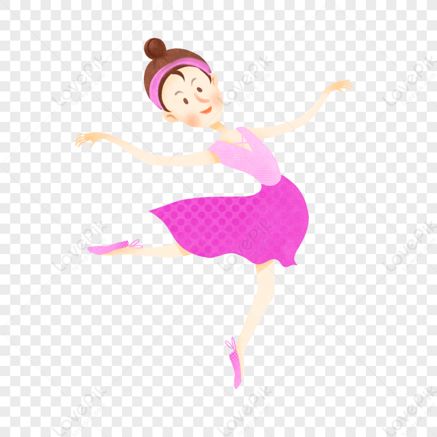 Cartoon Girl Ballet, Ballet Cartoon, Girl Cartoon, Grace PNG Hd ...