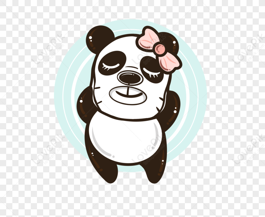 Cartoon Hand Drawn Facial Mask Of Panda Animal PNG Transparent And Clipart  Image For Free Download - Lovepik | 401556246