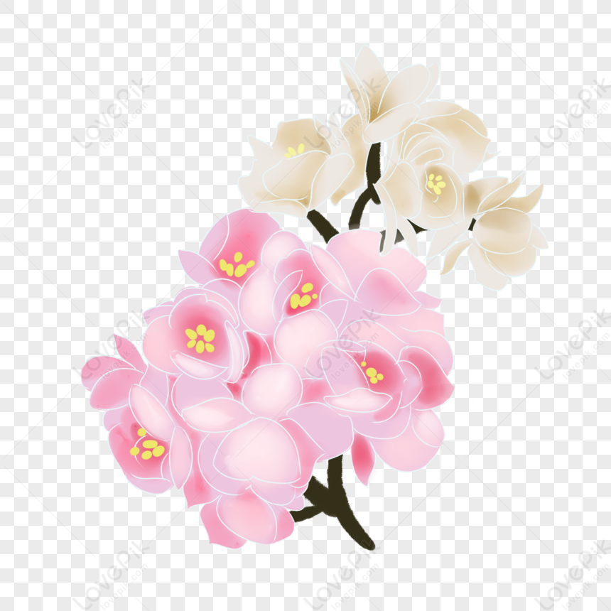 Pink Flower Cartoon png download - 2400*2400 - Free Transparent Mall At  Short Hills png Download. - CleanPNG / KissPNG