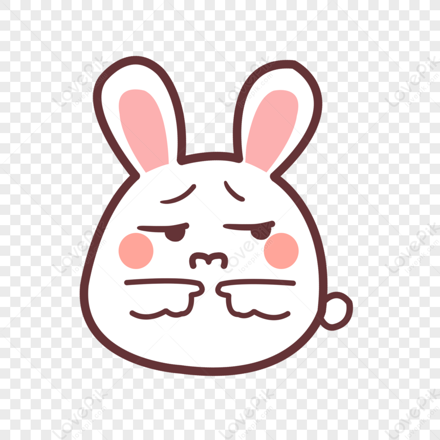 Hình ảnh thỏ hoạt hình với biểu cảm vô tội vạ sẽ khiến bạn cười ngất. Với định dạng PNG có chất lượng cao, bạn sẽ có thể tải về và sử dụng hình ảnh này để làm nổi bật cho bất kỳ dự án thiết kế nào.