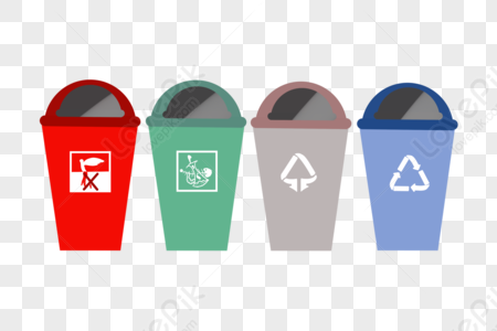 Classified Trash Can PNG Images With Transparent Background | Free ...