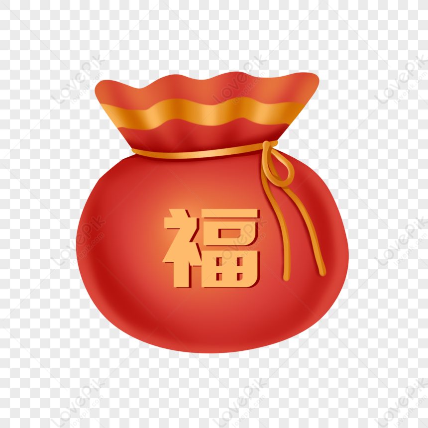 E-commerce Bag, Lucky Bag, Money Bag, Red Envelope PNG Hd Transparent ...