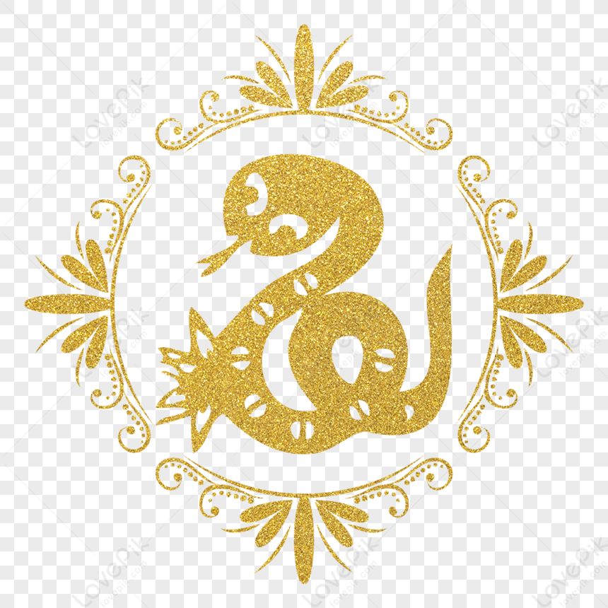 Golden Paper Cut Zodiac Snake PNG Picture And Clipart Image For Free  Download - Lovepik | 401523965