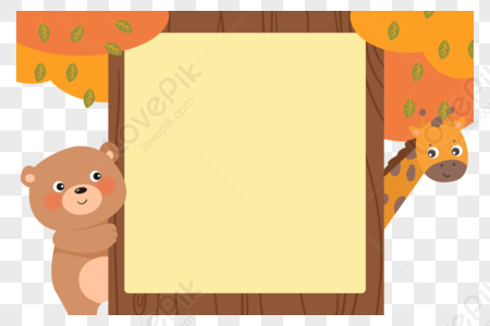 Hand Drawn Cartoon Photo Frame Decorative Border Free PNG And Clipart Image  For Free Download - Lovepik | 401367459
