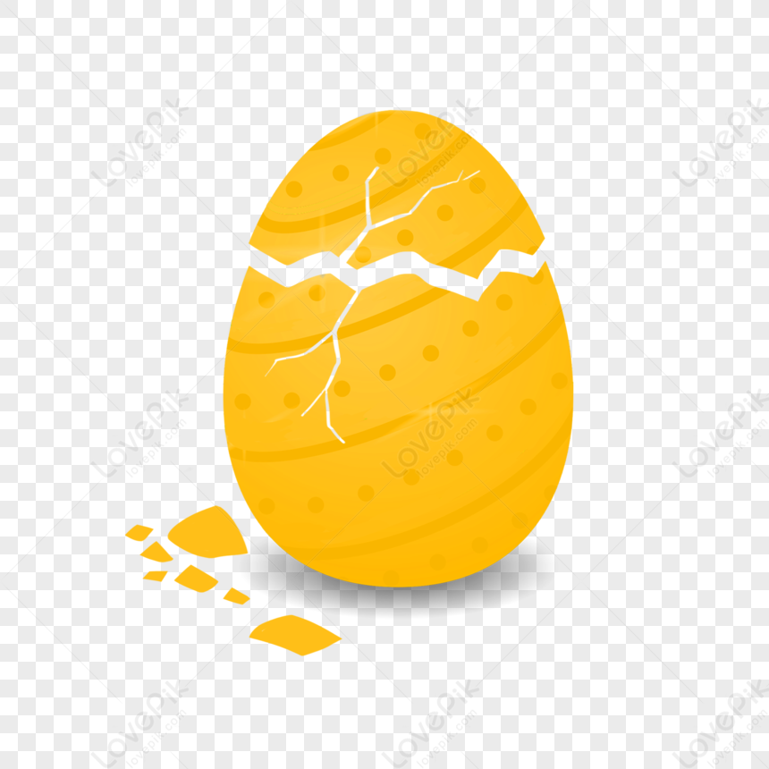 Hand Painted Golden Egg, Paint, Egg Game, Hand Painting PNG Transparent ...