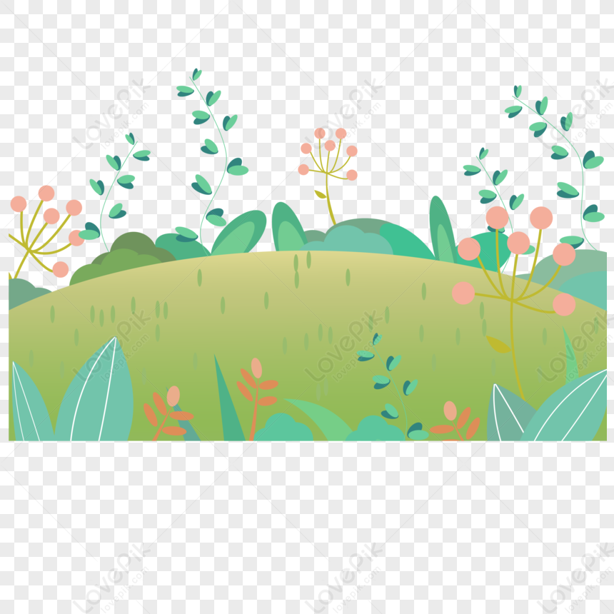 Lawn Illustration, Lawn, Grass, Grass Free PNG And Clipart Image For ...