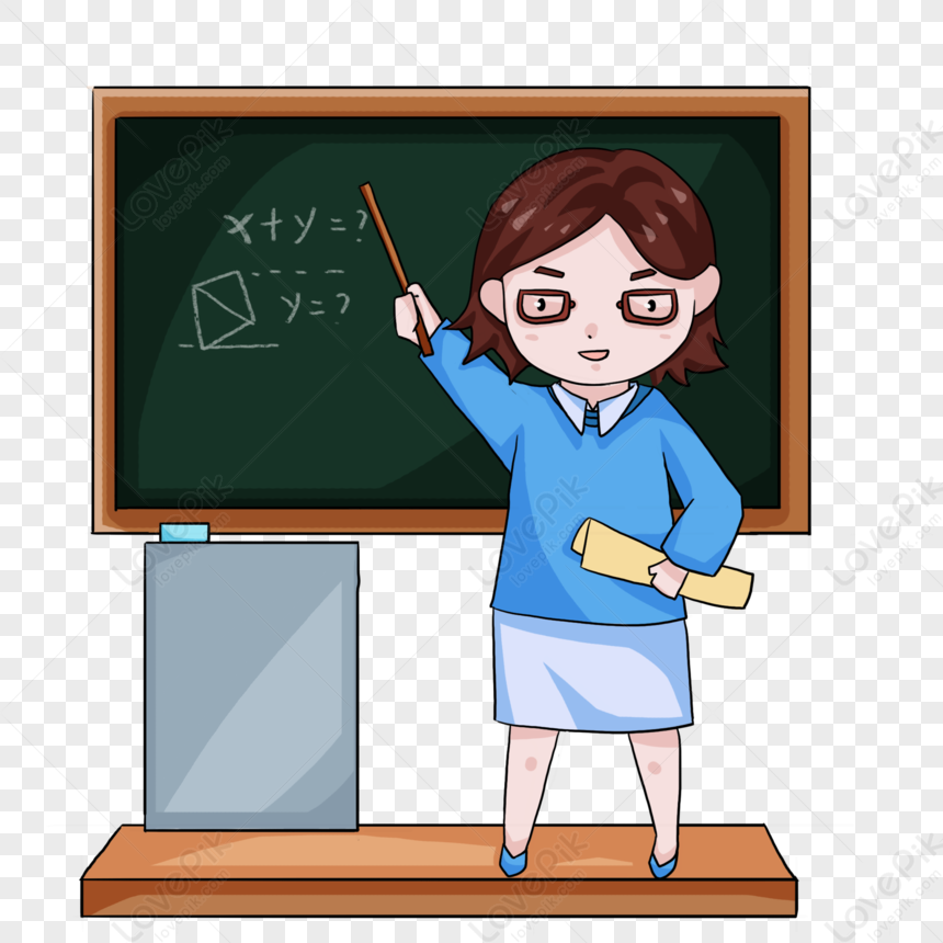 Math Teacher, Blackboard, Math Class, Math Teacher PNG Hd Transparent ...