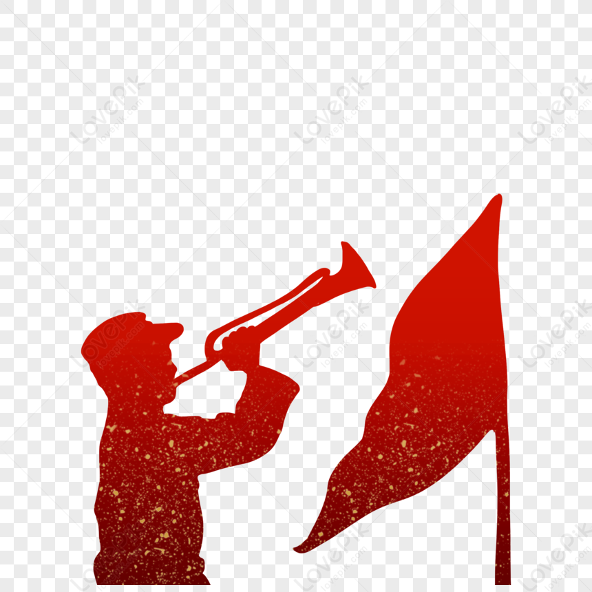 Military Man Blowing A Military Silhouette PNG Picture And Clipart Image  For Free Download - Lovepik | 401565395