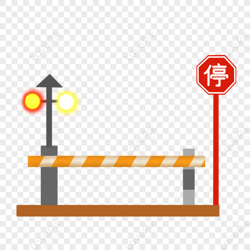 railway gate clipart images