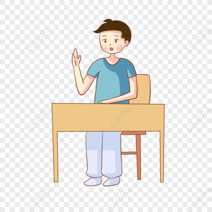 Raise Your Hand To Answer PNG Hd Transparent Image And Clipart Image ...