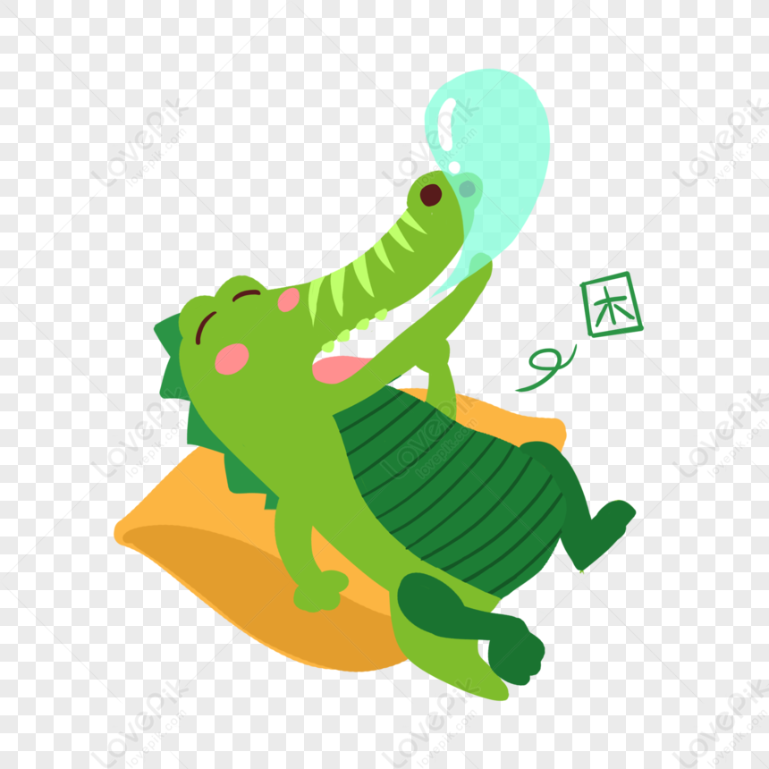 Sleeping Crocodile PNG Image And Clipart Image For Free Download - Lovepik  | 401550488