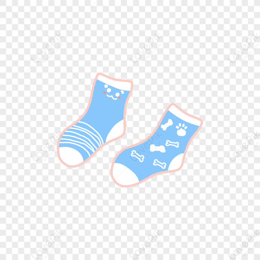 Baby Socks transparent background PNG cliparts free download