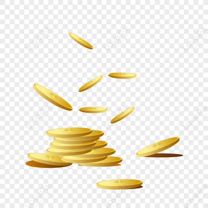 Spilled Gold Coins PNG Hd Transparent Image And Clipart Image For Free ...