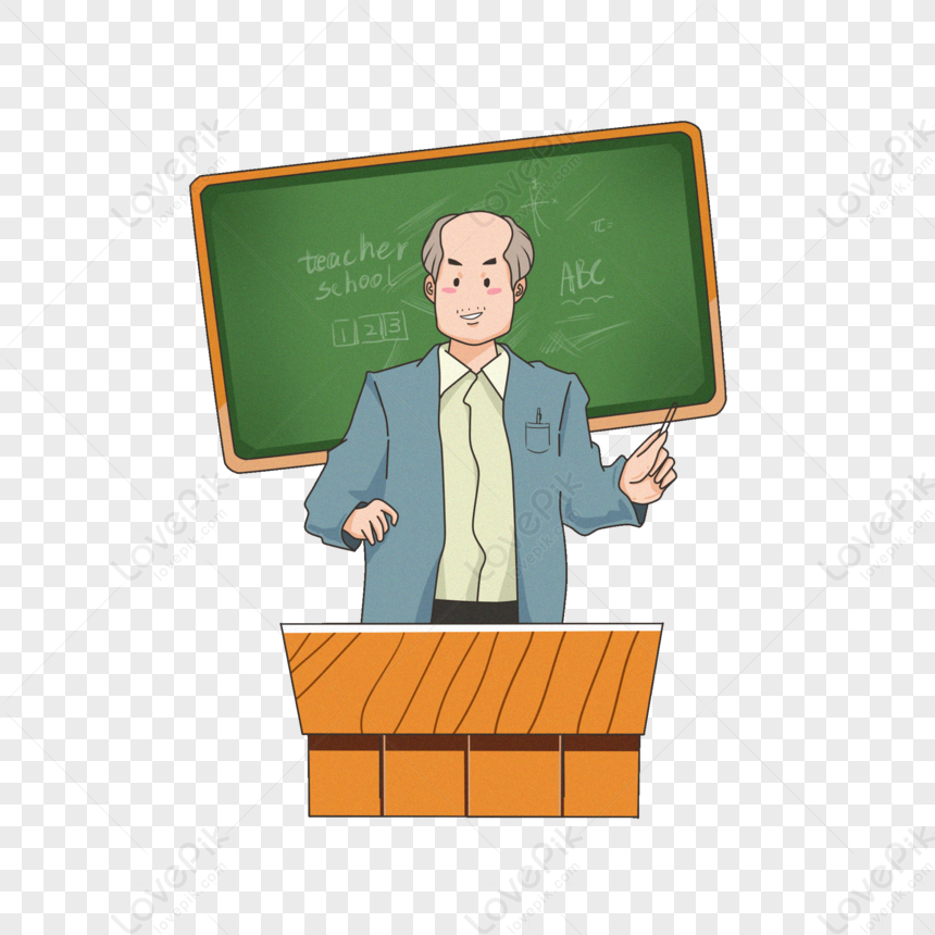 Teacher Who Is Attending Class PNG Hd Transparent Image And Clipart ...