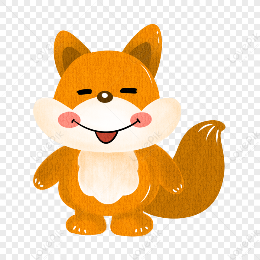 Autumn Animal Cute Little Fox PNG Free Download And Clipart Image For Free  Download - Lovepik | 401570403