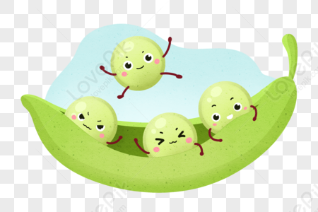 Cartoon Pea Images, HD Pictures For Free Vectors Download - Lovepik.com