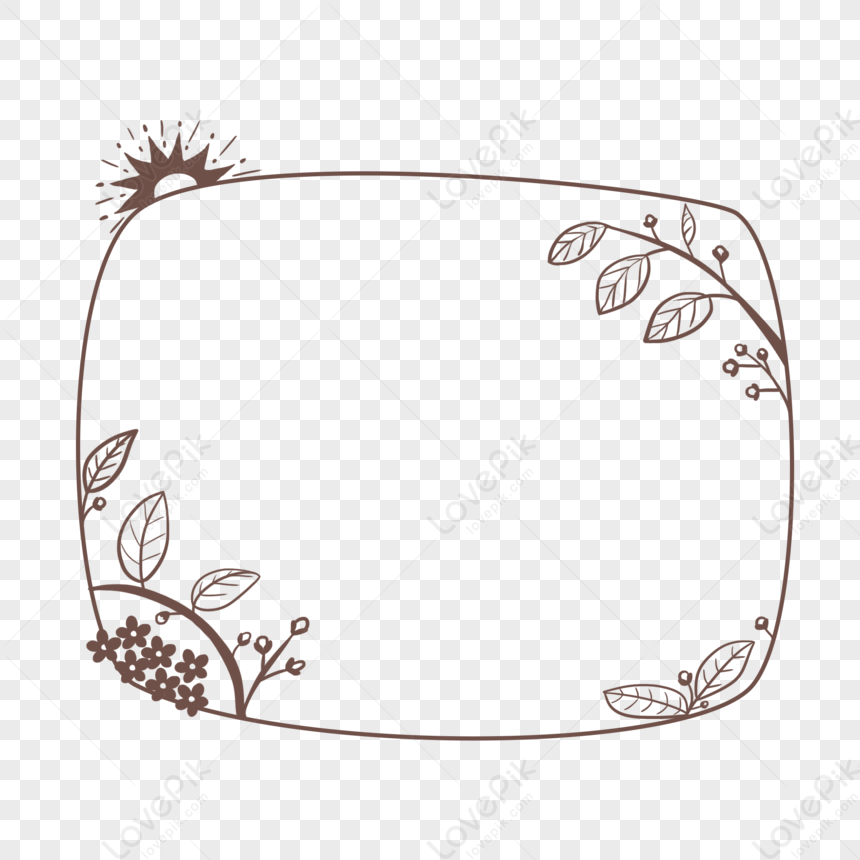 Hand Drawn Cartoon Plant Border PNG Hd Transparent Image And Clipart ...