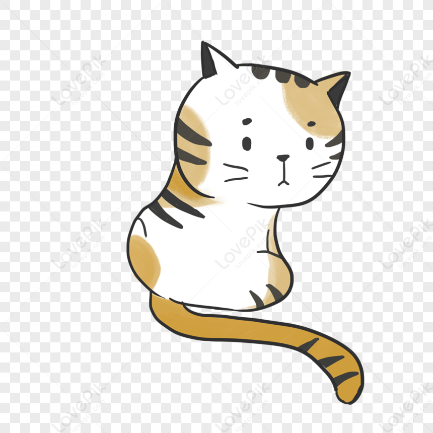 Kneeling Kitten PNG Image Free Download And Clipart Image For Free ...