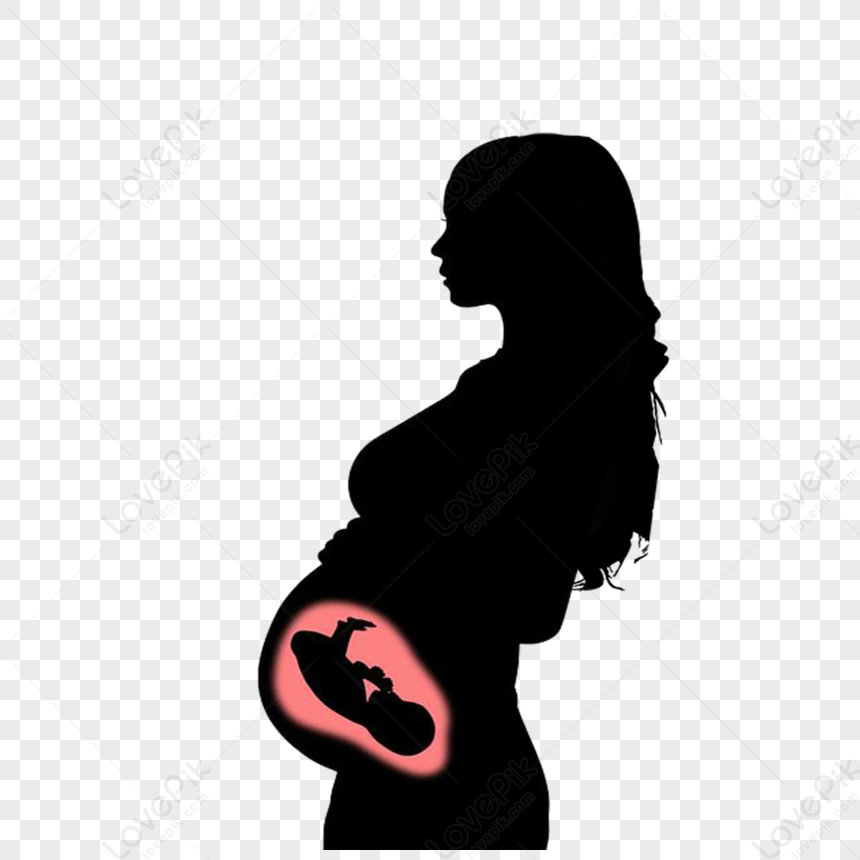 baby silhouette png