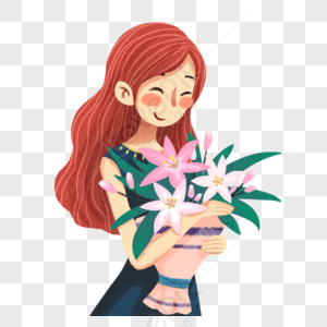 Teacher Receiving Flowers PNG Images With Transparent Background | Free ...