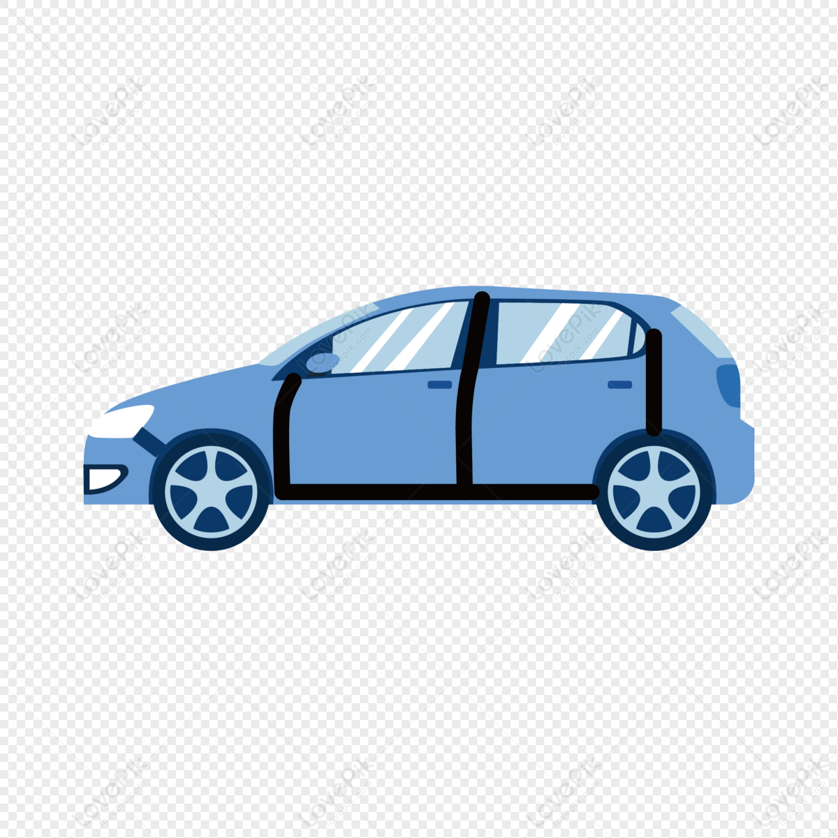 car, car picture, small car, hand drawn car png image free download