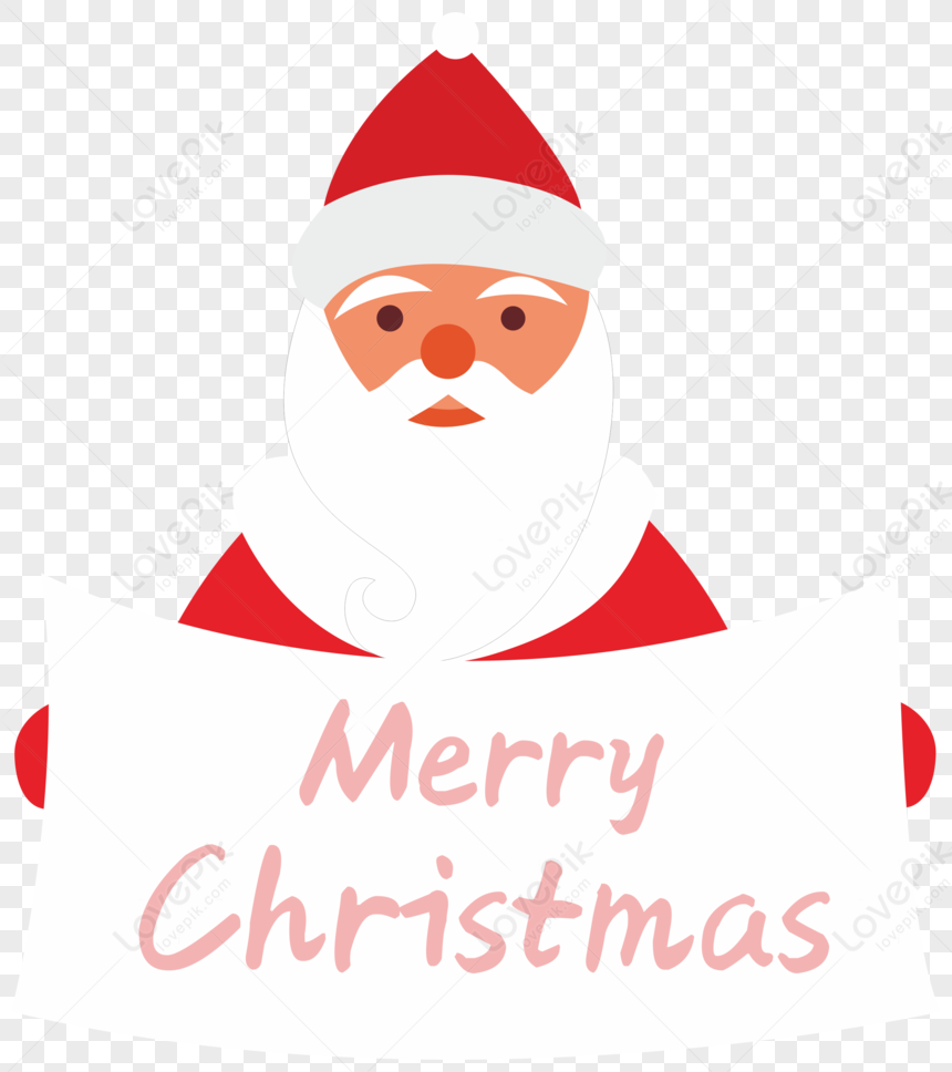 Cartoon Santa PNG White Transparent And Clipart Image For Free Download ...