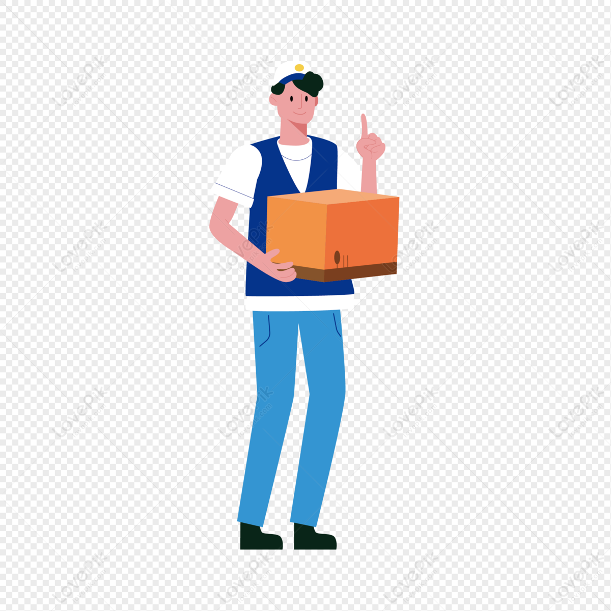 Delivery Boy PNG Hd Transparent Image And Clipart Image For Free Download -  Lovepik | 401708524