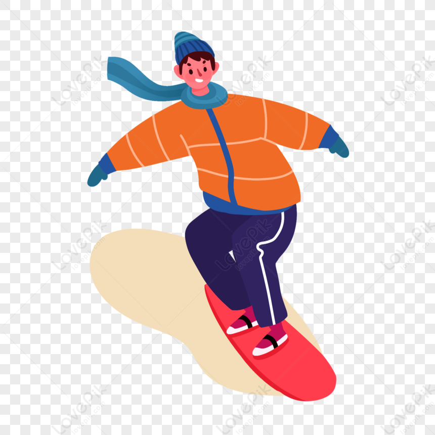 Ski Boys, Cute Snowboard, Ski Boy, Winter Elements PNG Transparent ...