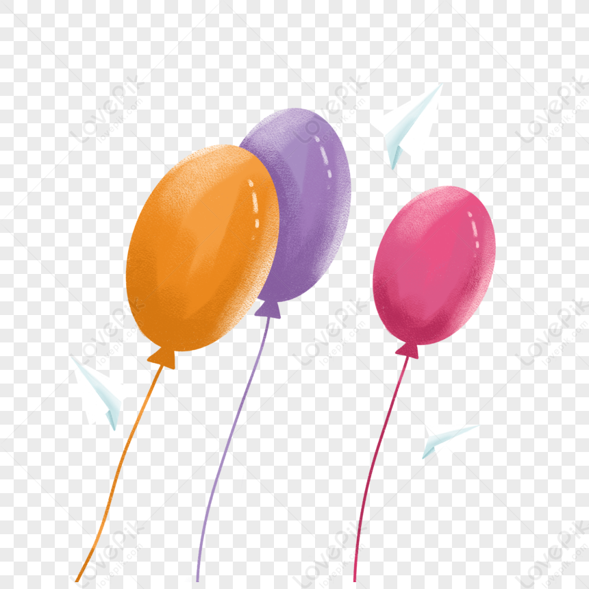 Balloon Paper Plane Free PNG And Clipart Image For Free Download ...