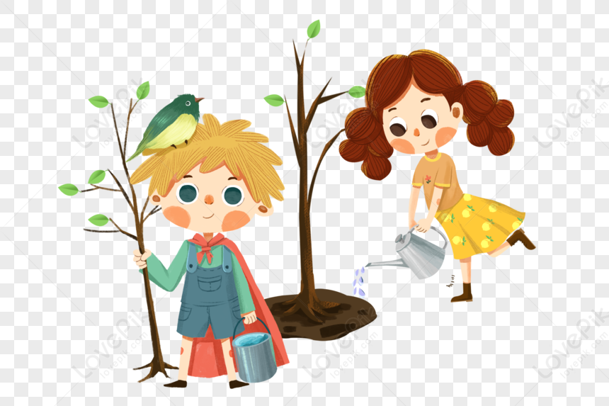 Песня я посадил дерево. Дети сажают деревья. Дети сажают деревья вектор. Дети сажают деревья на прозрачном фоне. Девочка сажает дерево.