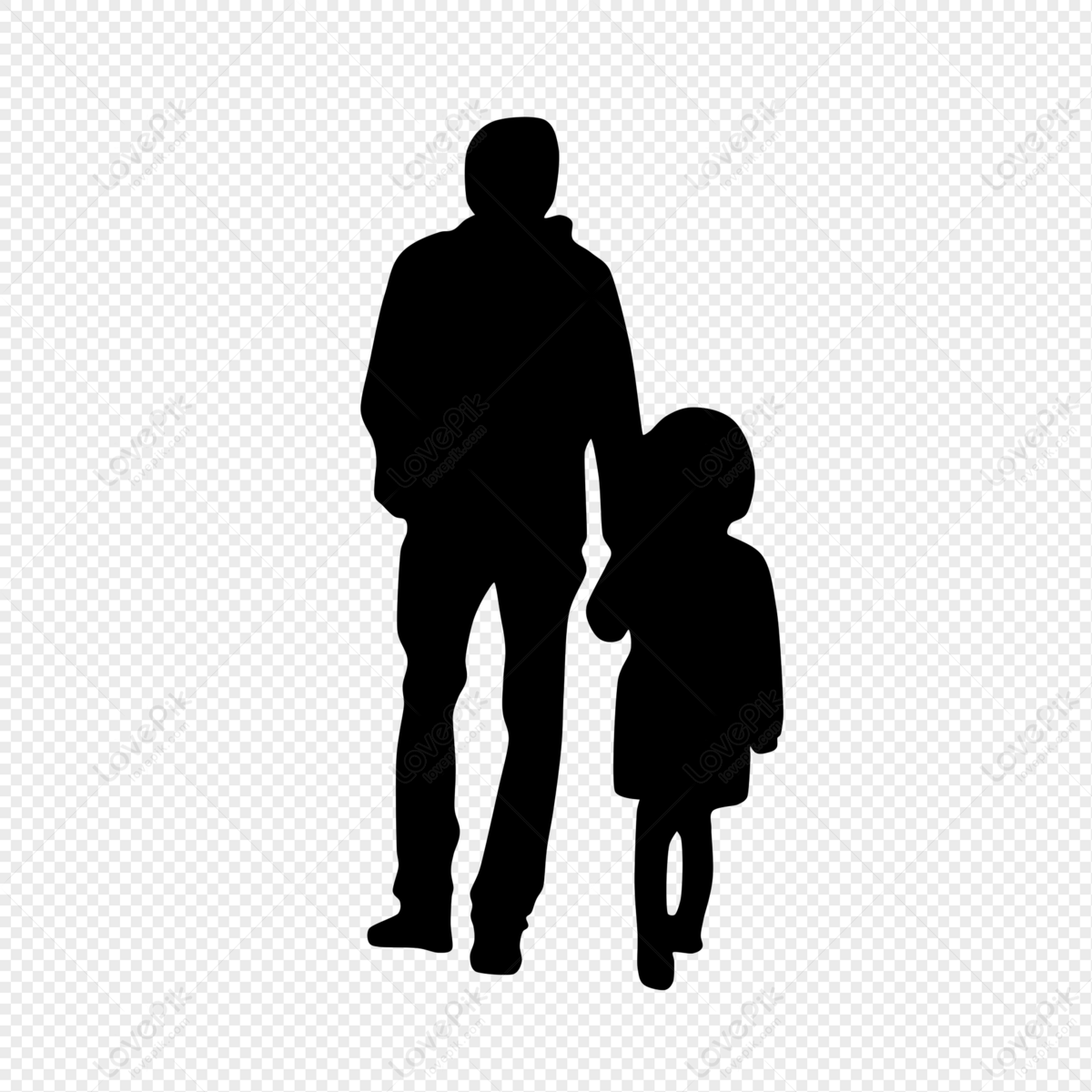 Father And Daughter Characters Silhouette Characters Dad Daughter Silhouette Father Daughter