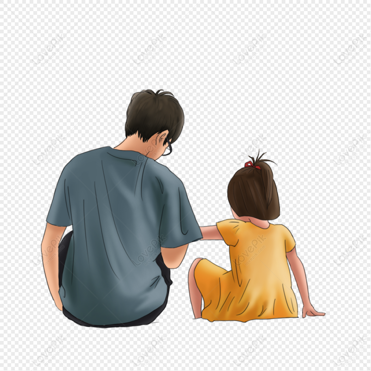 Father With Children PNG Hd Transparent Image And Clipart Image For Free  Download - Lovepik | 401753684