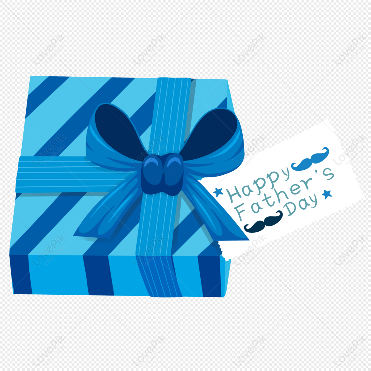 Premium Photo  Blue gift box with silver ribbon and bow isolated on white  background. top view