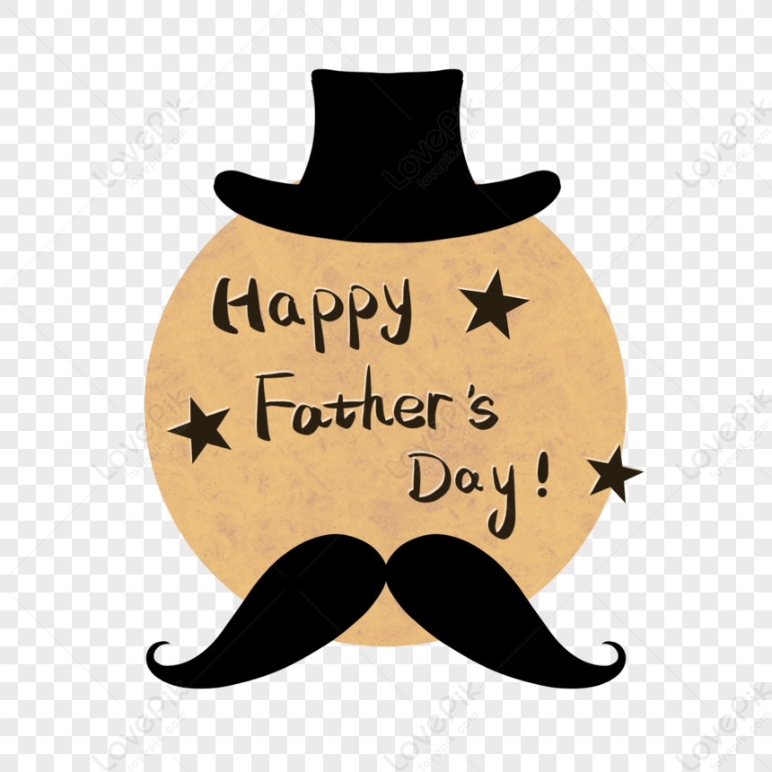 Fathers Day Hat Glasses Mustache PNG Transparent Image And Clipart Image  For Free Download - Lovepik