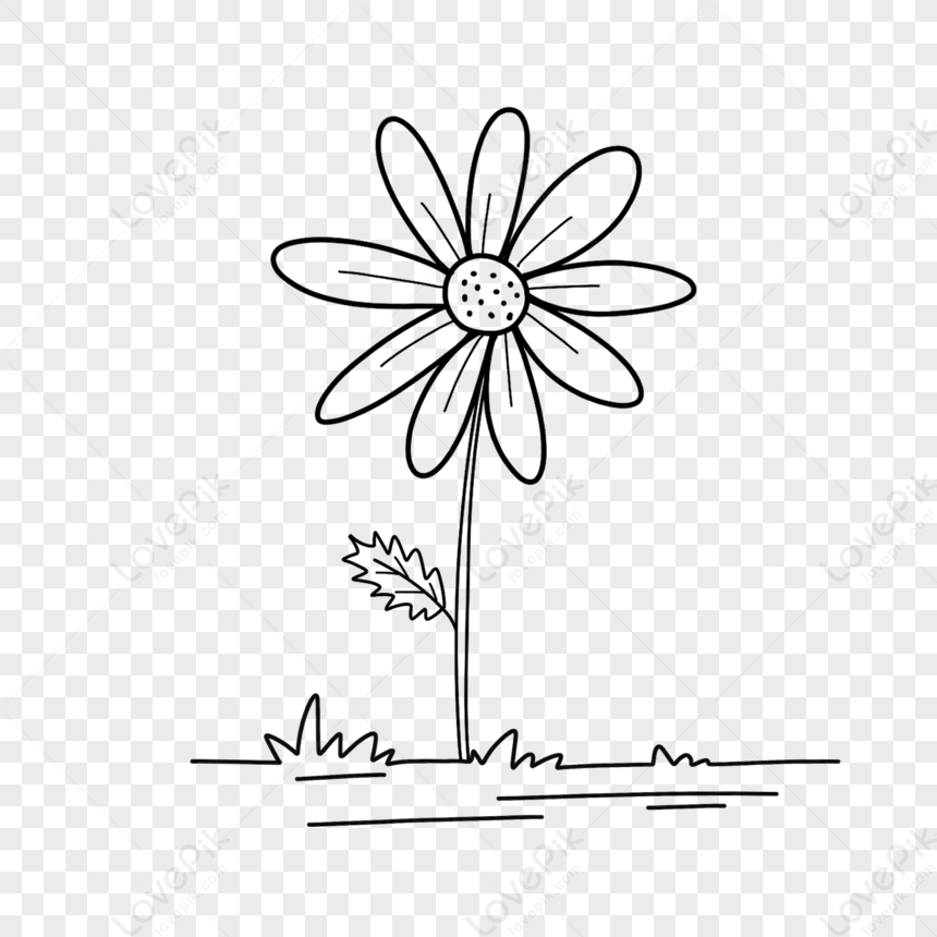 Flower Stick Figure PNG Free Download And Clipart Image For Free ...