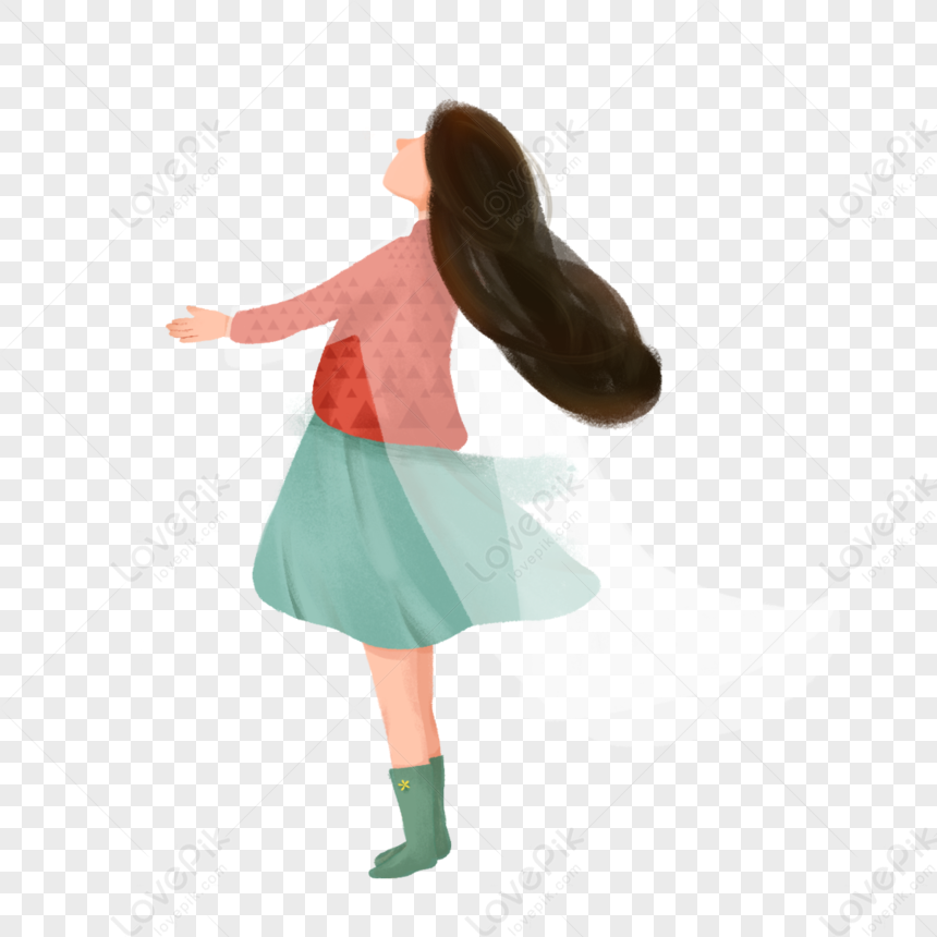 Girl Looking Up, Look, Rain, Upward Looking PNG Transparent Background ...