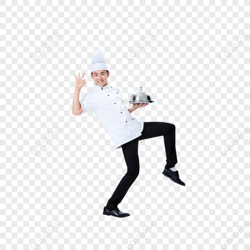 Hand Holding Tray Chef Ok Gesture PNG White Transparent And Clipart ...