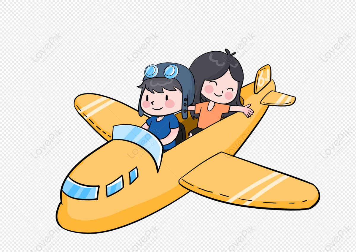 Cartoon Small Plane PNG Images With Transparent Background | Free Download  On Lovepik