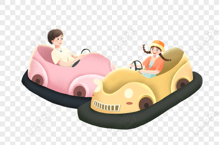 اطفال يلعبون سيارات