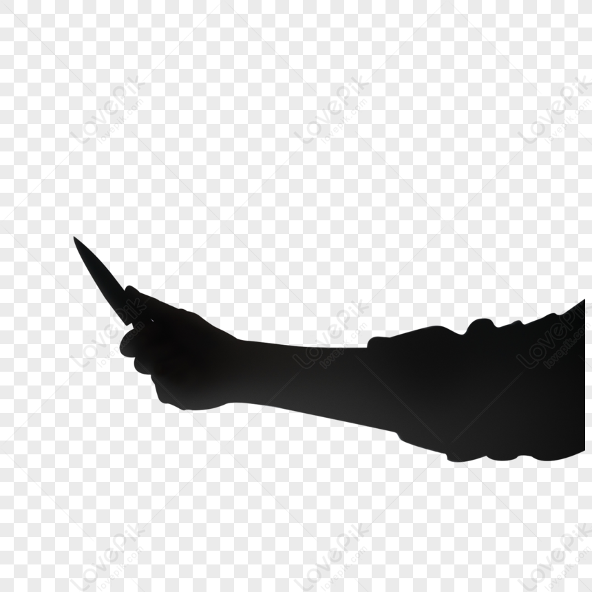 knife silhouette png