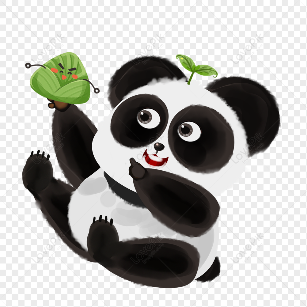 Hình ảnh Panda Giữ Bánh Bao PNG Miễn Phí Tải Về - Lovepik