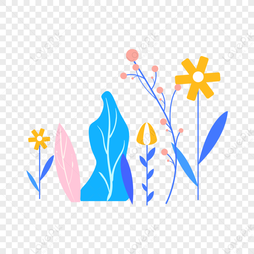 kids planting flowers clipart