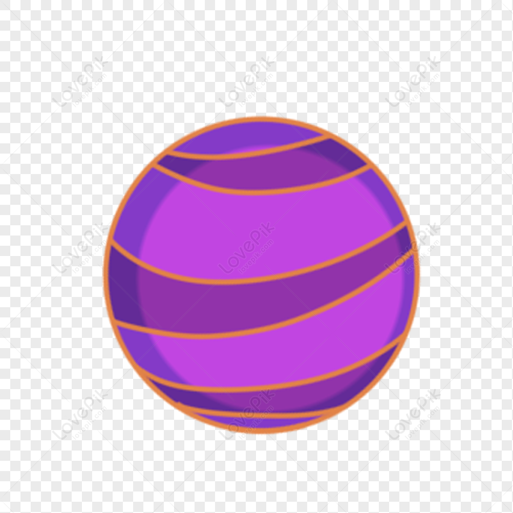 purple planet clipart