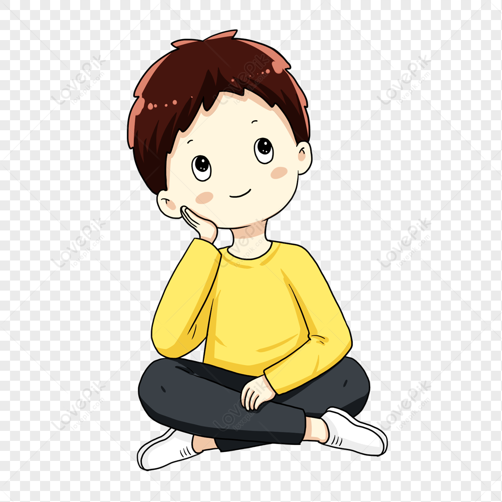Sitting Boy PNG Image And Clipart Image For Free Download - Lovepik |  401724208