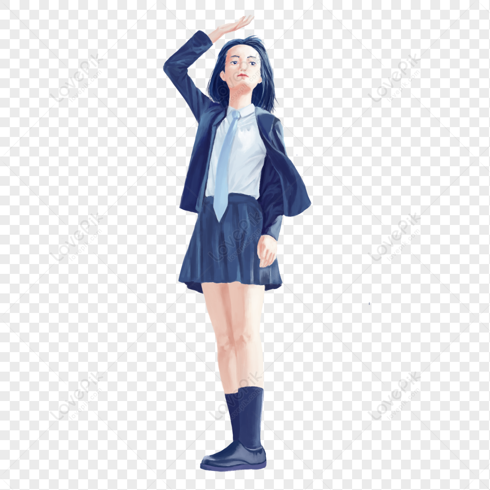 Standing Girl PNG Transparent Image And Clipart Image For Free Download ...