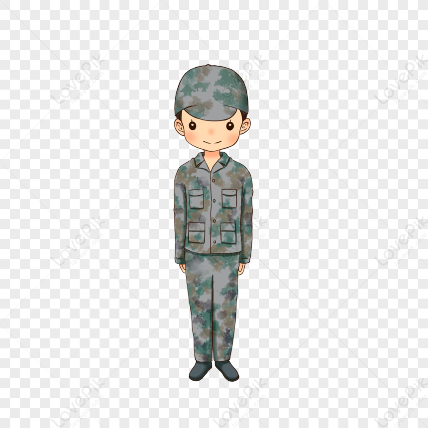 Standing Soldier PNG Transparent Background And Clipart Image For Free ...