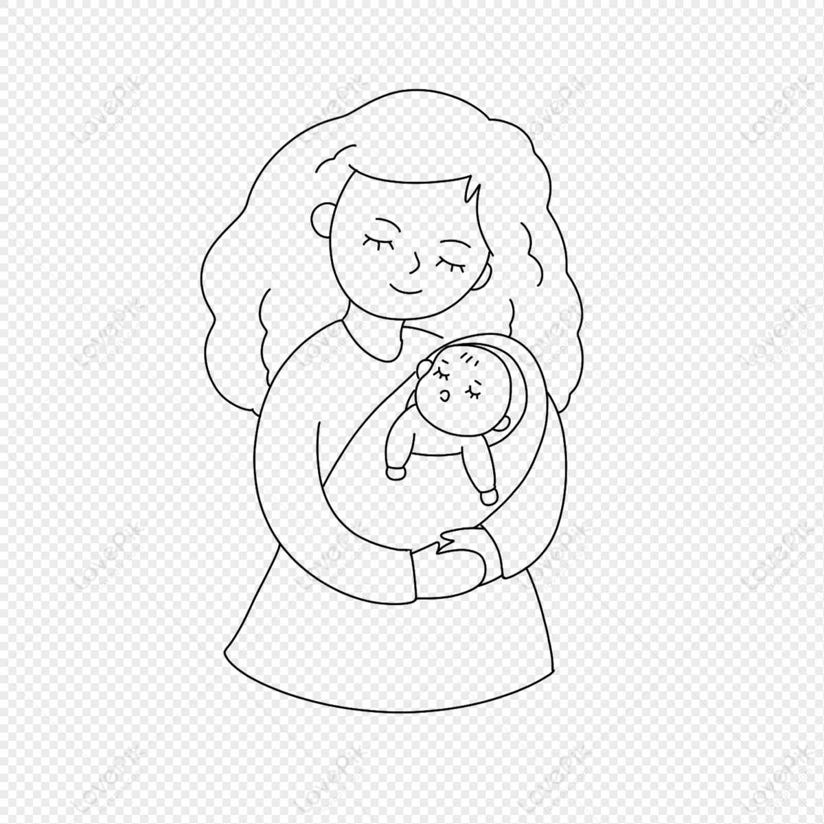 Mother and child illustration, Baby food Infant Mother Child, Maternal and  Child painting illustration, love, watercolor Painting, white png | PNGWing