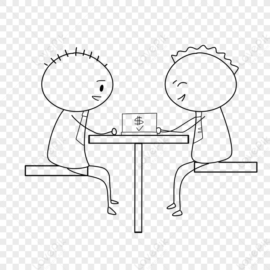 stick figures talking, Cartoon Figure Image Photo (Free | Bigstock -  
