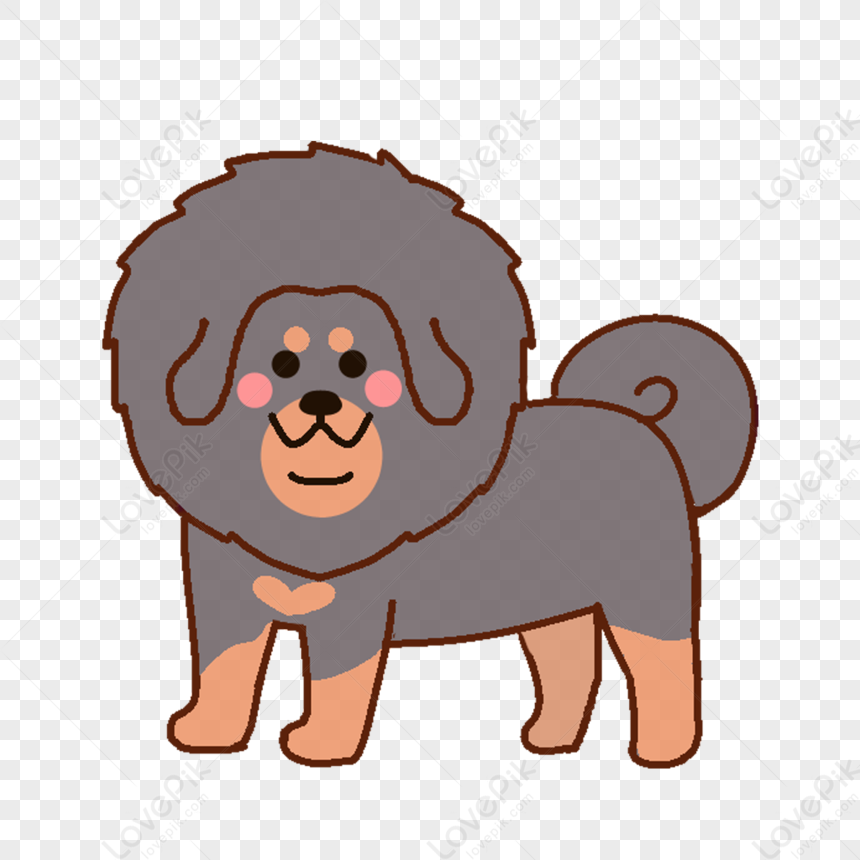 Tibetan Mastiff PNG Free Download And Clipart Image For Free Download -  Lovepik | 401681423